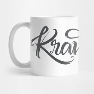 Krav Maga Dark Script Mug